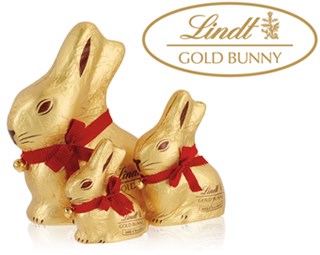 Lindt gold bunny